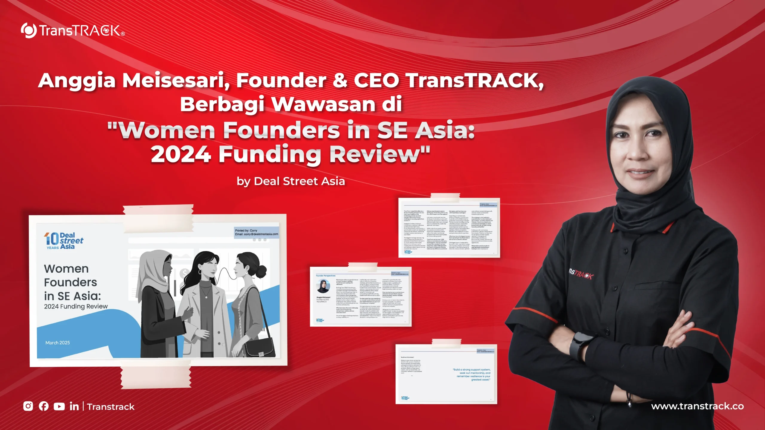 Women Founders in SE Asia 2024: TransTRACK's Journey in the Tech Startup Ecosystem