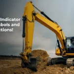 Excavator Indicator Panel Symbols